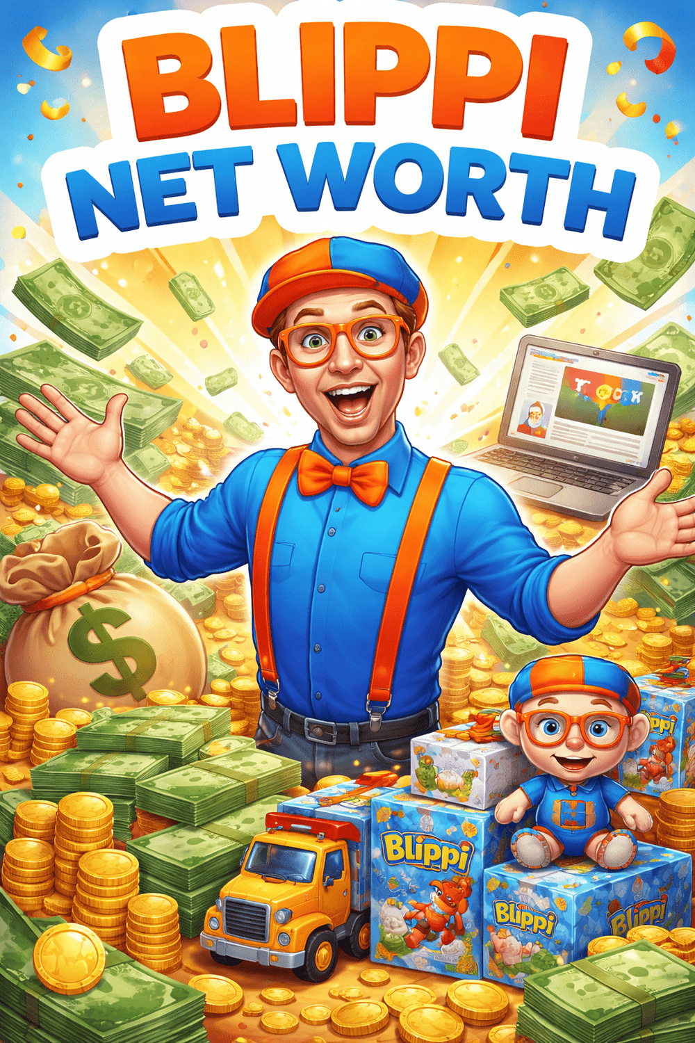 Blippi Net Worth: The Full Story of His Rise to Fame, Career, and Earnings 2 Blippi Biography Table Image
