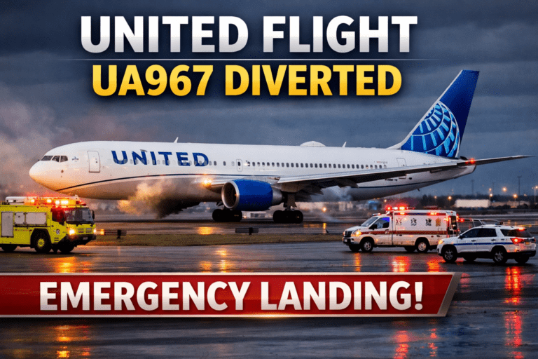 United Flight UA967 Diverted