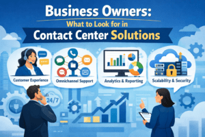 Business Owners: What to Look for in Contact Center Solutions