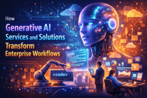 How Generative AI Services and Solutions Transform Enterprise Workflows