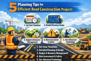 5 Planning Tips for Efficient Road Construction Projects