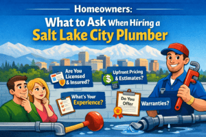Homeowners: What to Ask When Hiring a Salt Lake City Plumber