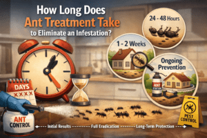 How Long Does Ant Treatment Take to Eliminate an Infestation?