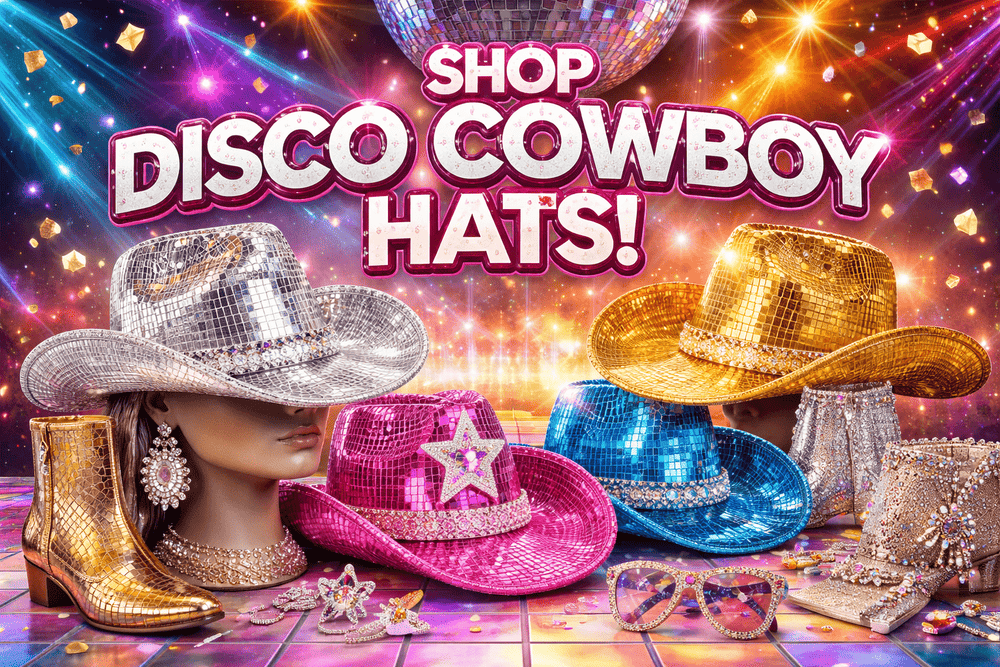 Shop Disco Cowboy Hat