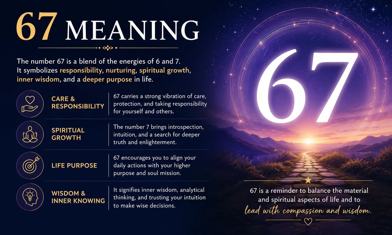 67 Meaning