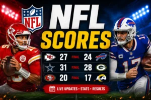 NFL Scores Today: Live Results, Game Schedule & 2025 Playoff Picture