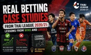 Real Betting Case Studies from Thai League 2020/21: Lessons from Wins and Losses