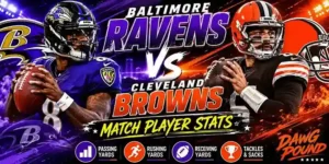 Baltimore Ravens vs Cleveland Browns Match Player Stats