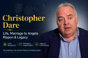 Christopher Dare: Life, Marriage to Angela Rippon & Legacy