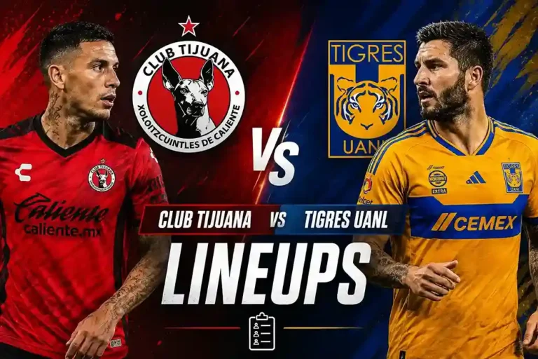 Club Tijuana vs Tigres UANL Lineups: Complete Tactical Analysis & Match Stats 2 Club Tijuana vs Tigres UANL Lineups