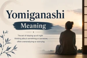 What Is the Yomiganashi Meaning As a Name?