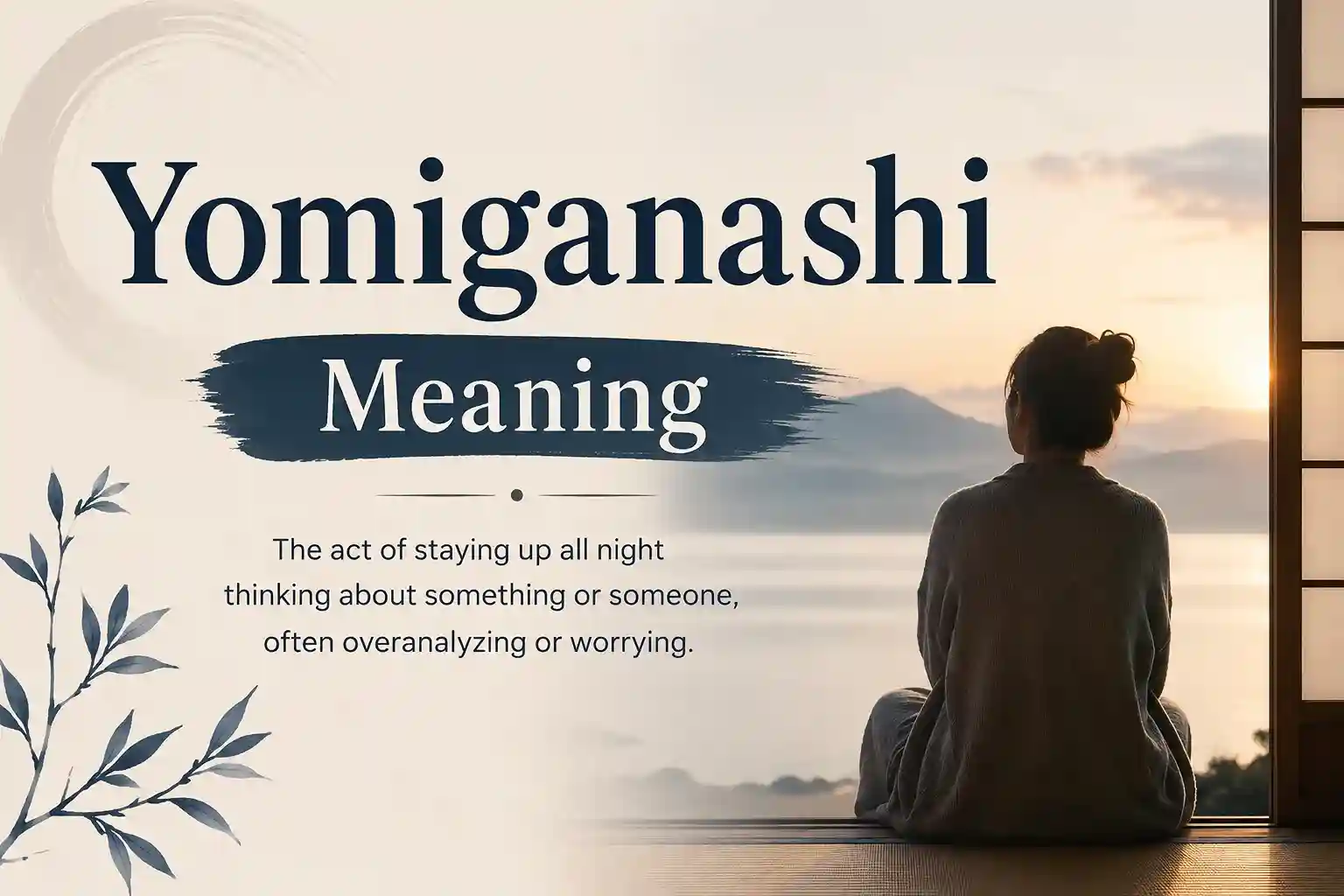 Yomiganashi Meaning