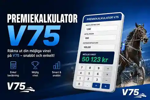Premiekalkulator V75