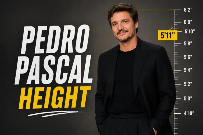 Pedro Pascal Height