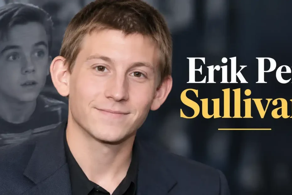 Erik Per Sullivan then and now – young Dewey from Malcolm in the Middle and adult portrait
