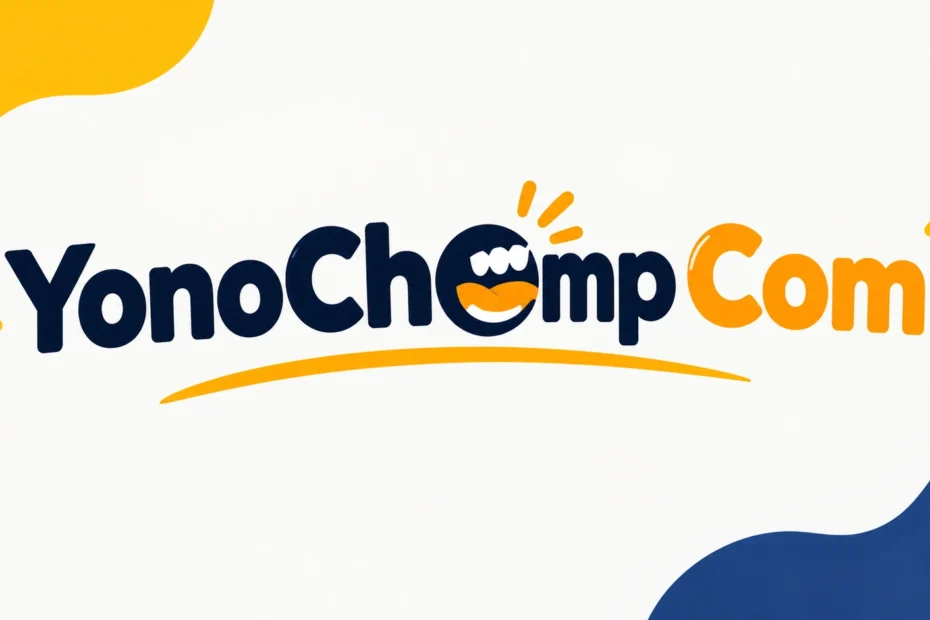 YonoChomp Com website logo and branding design